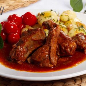 Costilla BBQ Camporeal lista para calentar y servir